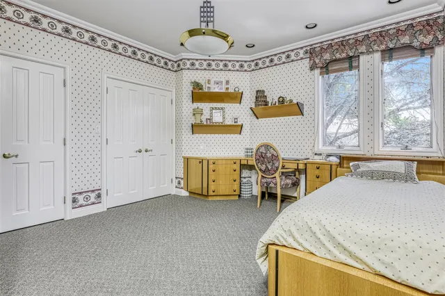 a very nice looking room with a large window