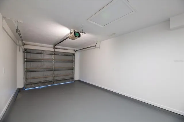 a view of room and racks on the wall