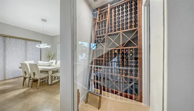 a bathroom with a shower and toilet