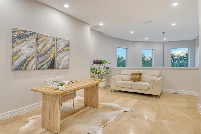 a bathroom with a sink double vanity and a mirror