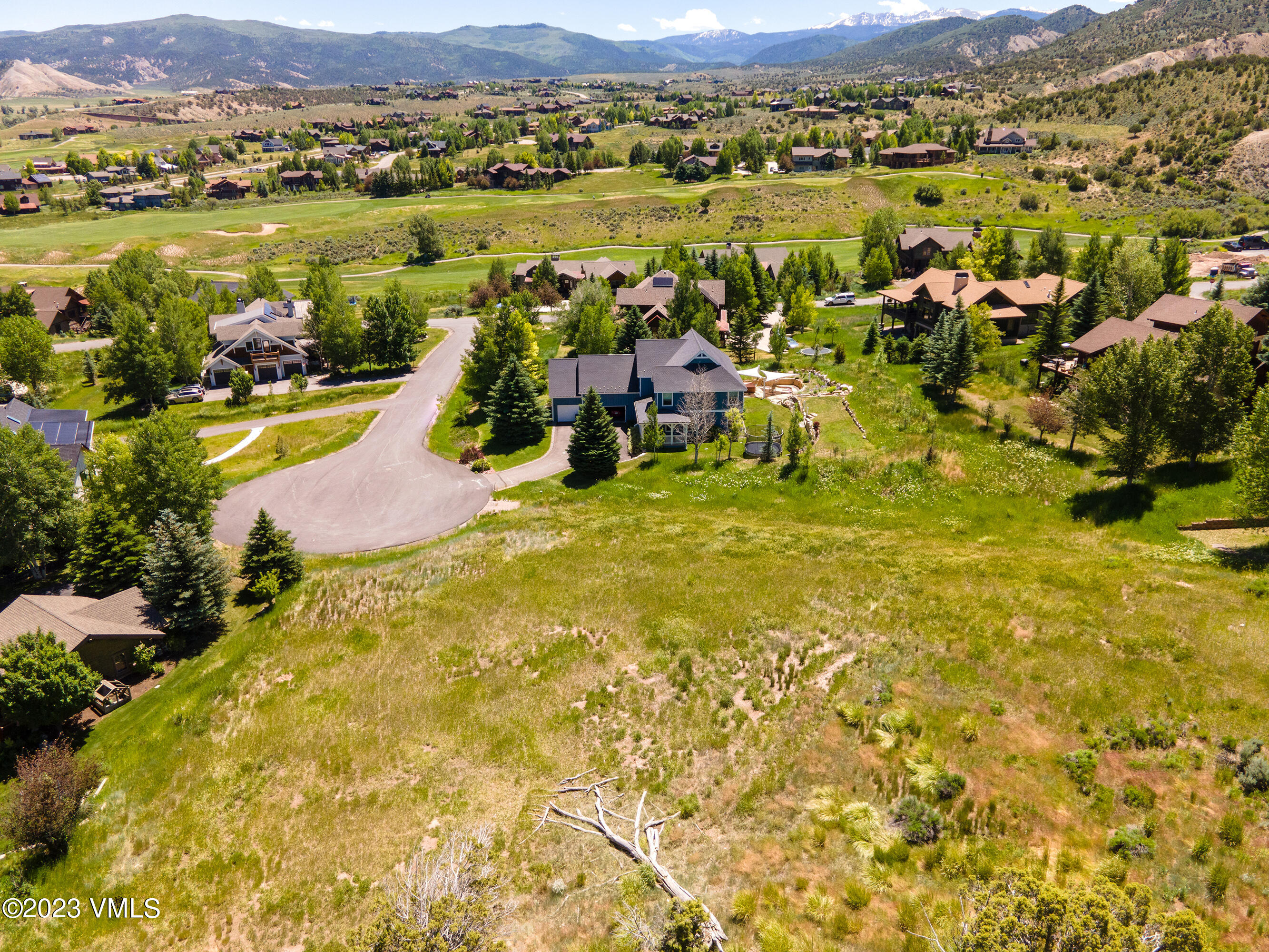 58 Lone Spur Eagle, CO 81631 - Photo 13 of 22 a view of a city with mountains in the background