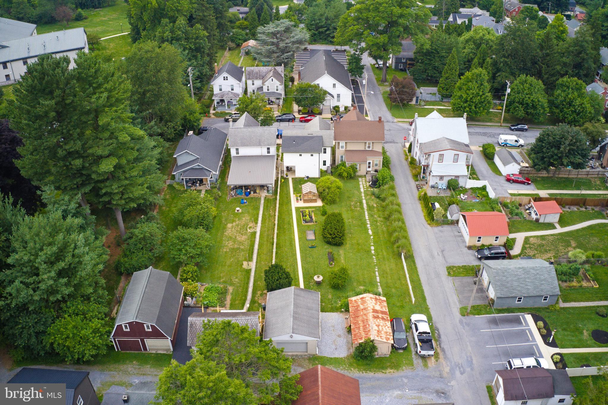 20 Willow Street Lititz, PA 17543 - Photo 40 of 44 an aerial view of residential houses with outdoor space and parking
