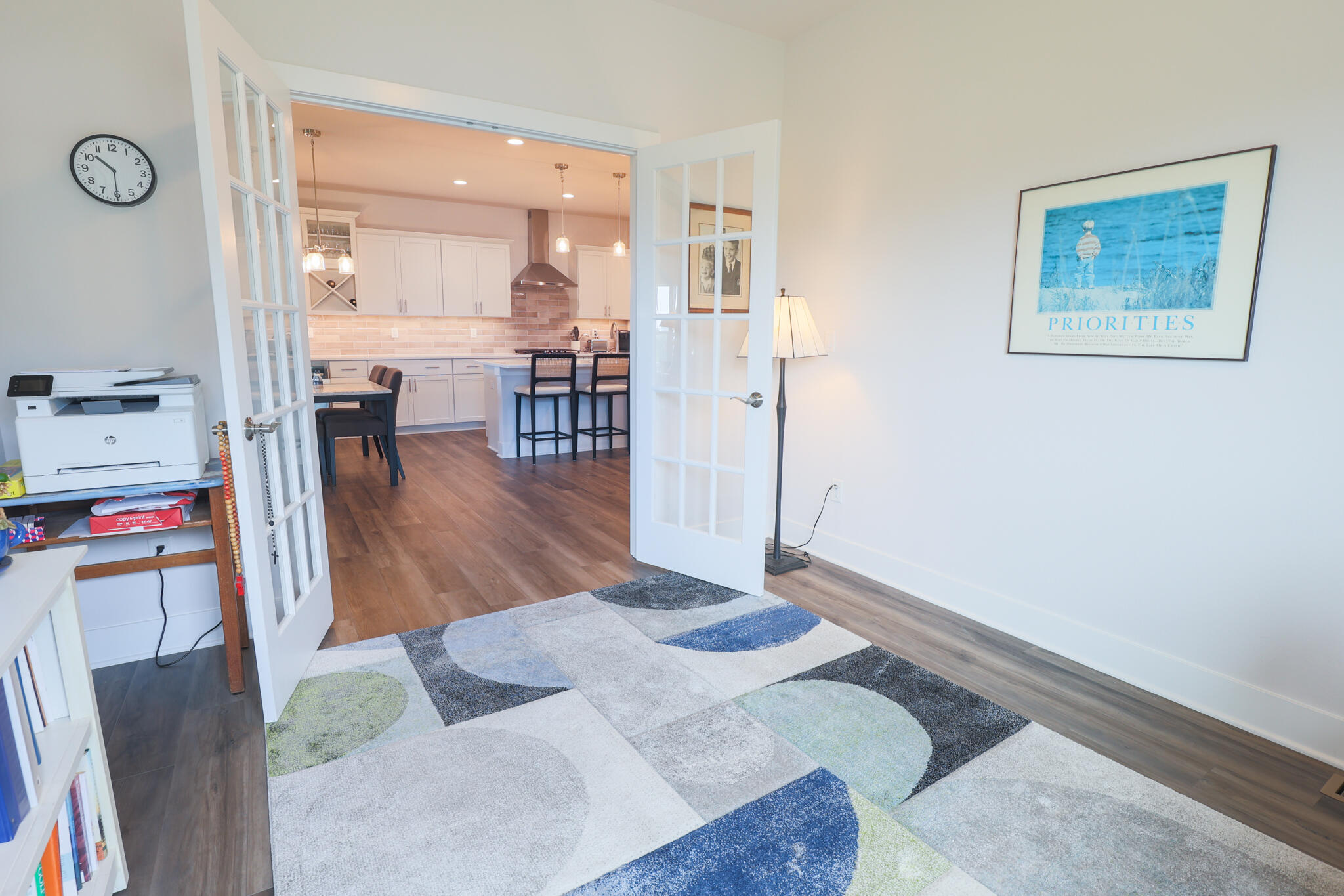 N28W25158 Pkwy Rdg Circle, Unit B Pewaukee, WI 53072 - Photo 27 of 86 Den with glass French Doors