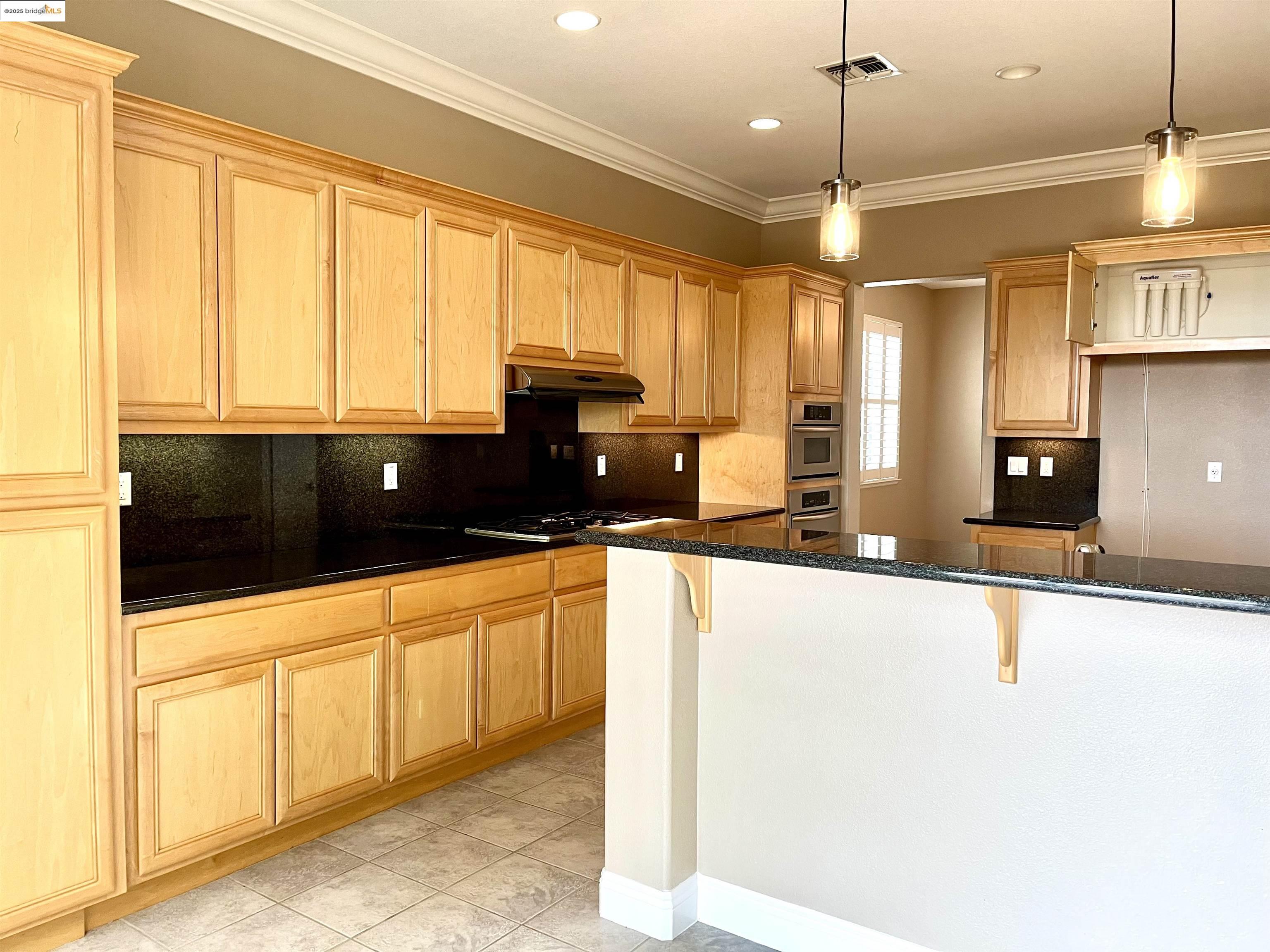 2497 Winged Foot Road Brentwood, CA 94513 - Photo 9 of 16 a large kitchen with stainless steel appliances a large counter top