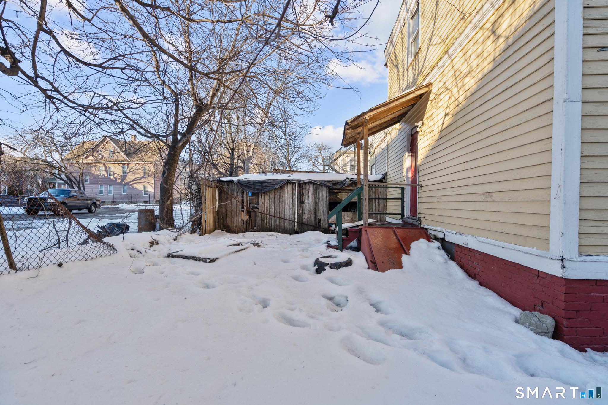 349 Noble Avenue Bridgeport, CT 06608 - Photo 2 of 33 a view of a covered with snow in the house