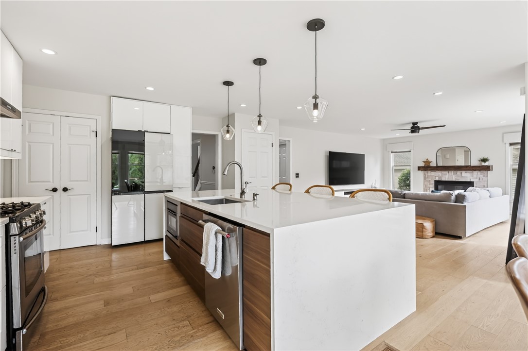 908 Taylor Rise Victor, NY 14564 - Photo 12 of 41 Waterfall Quartz Island! Next to the Refrigerator