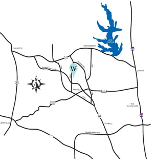 a view of a garden from a balcony