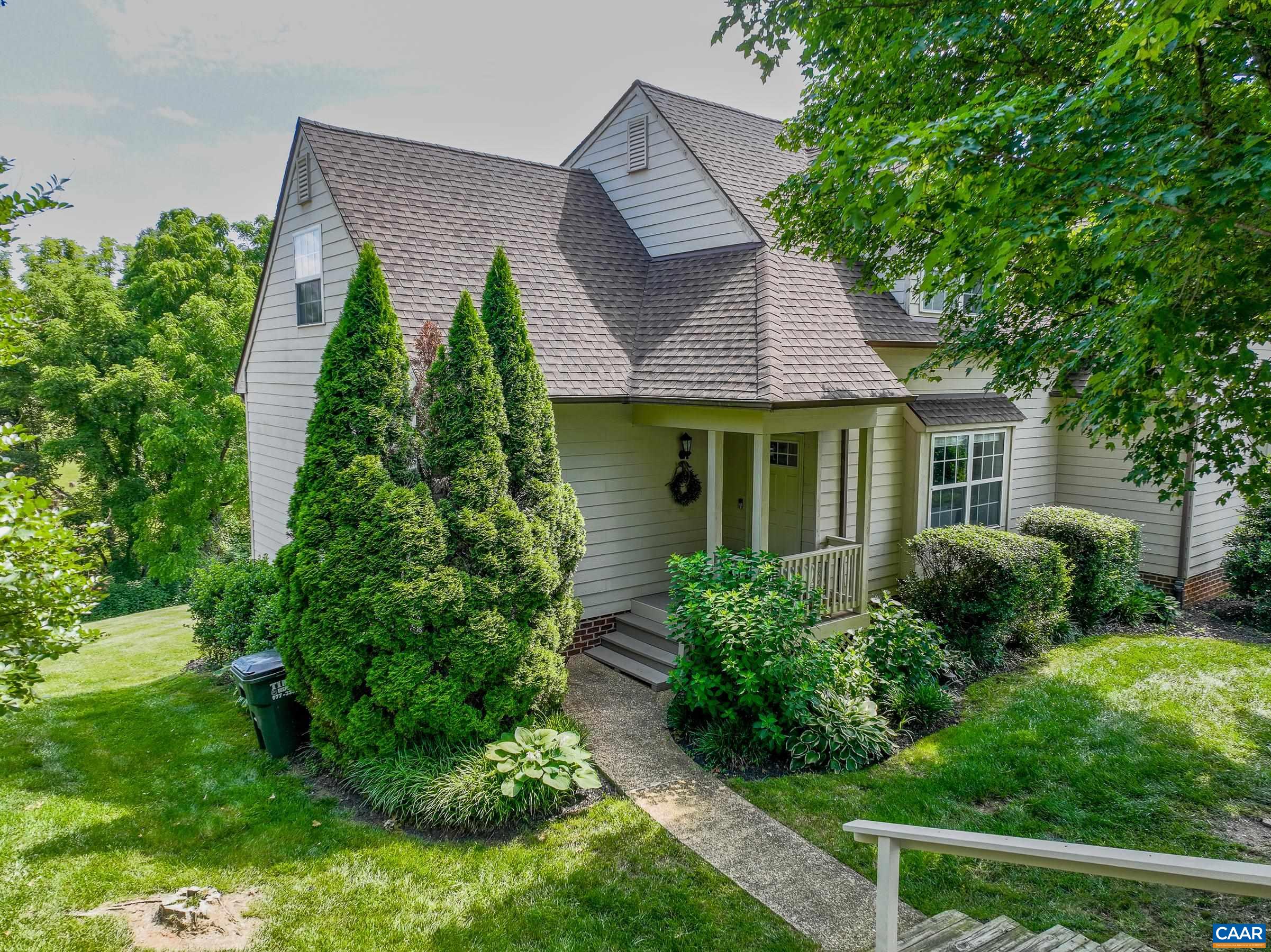1069 Amber Ridge Road Charlottesville, VA 22901 - Photo 44 of 46 a front view of a house with garden