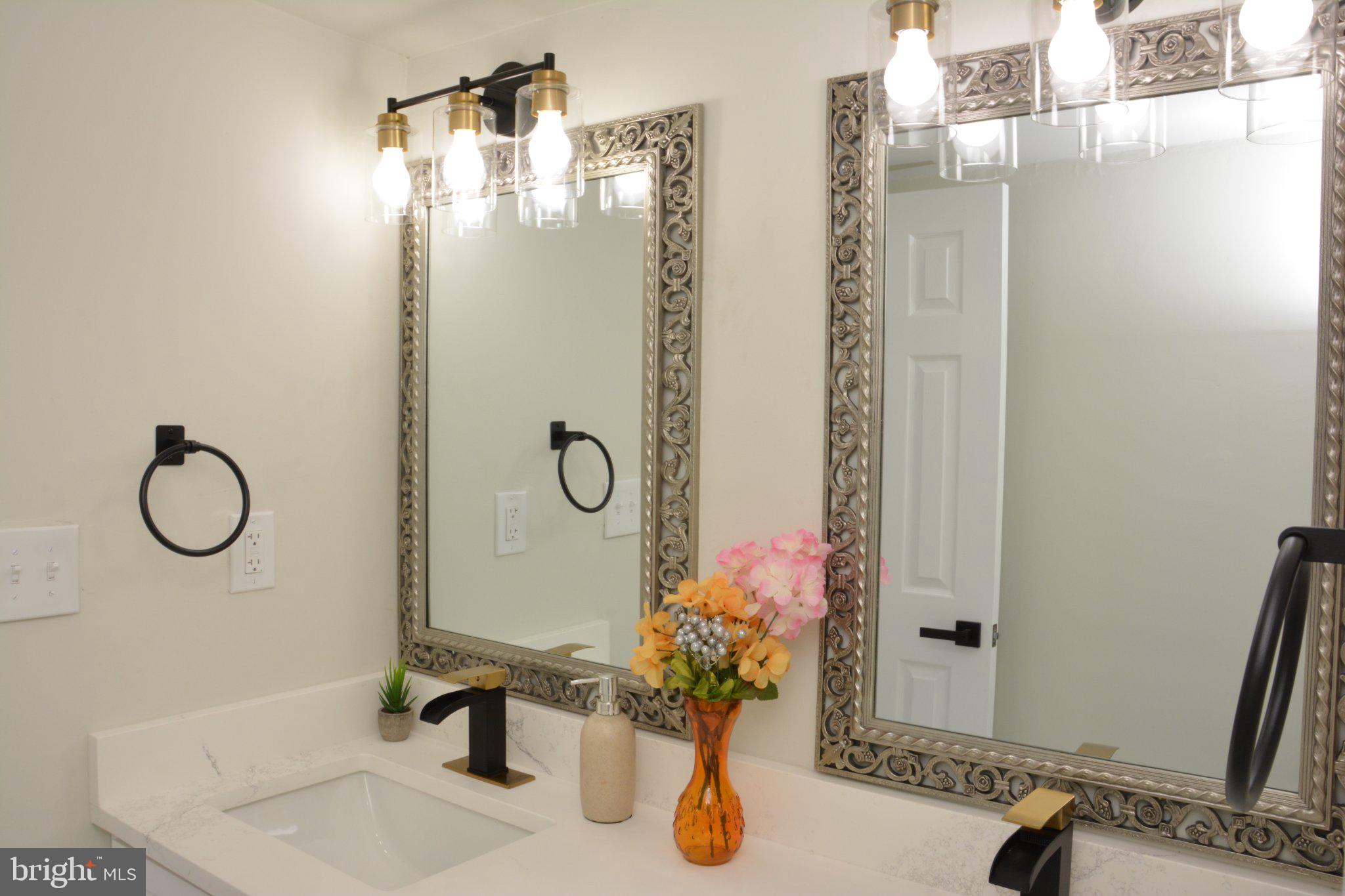 1006 Circle Drive Keymar, MD 21757 - Photo 28 of 45 Elegant dual mirrors with stylish lighting.