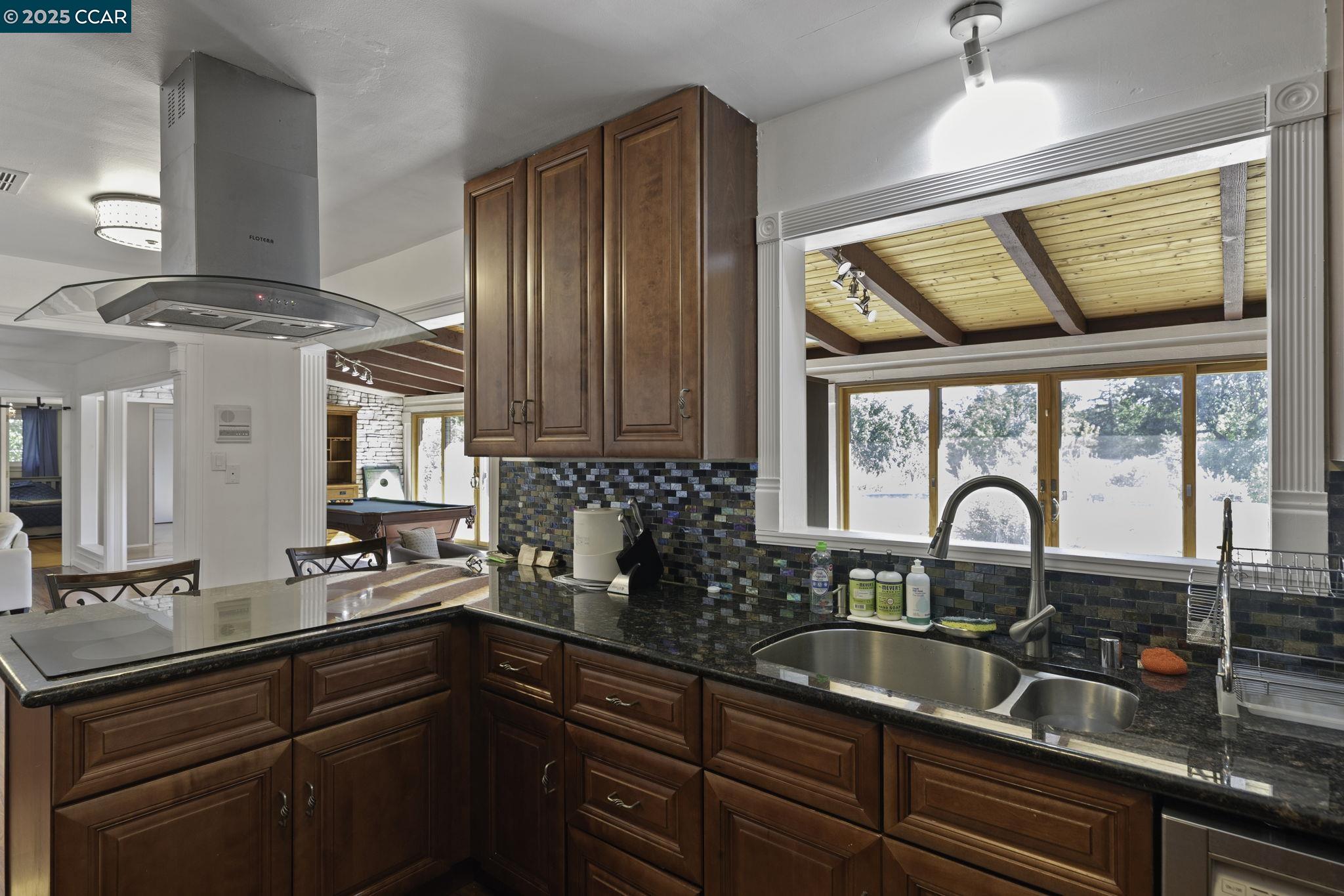 1910 San Miguel Drive Walnut Creek, CA 94596 - Photo 18 of 58 a kitchen with granite countertop a sink and a window