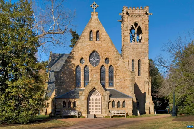 an aerial view of residential house with parking space