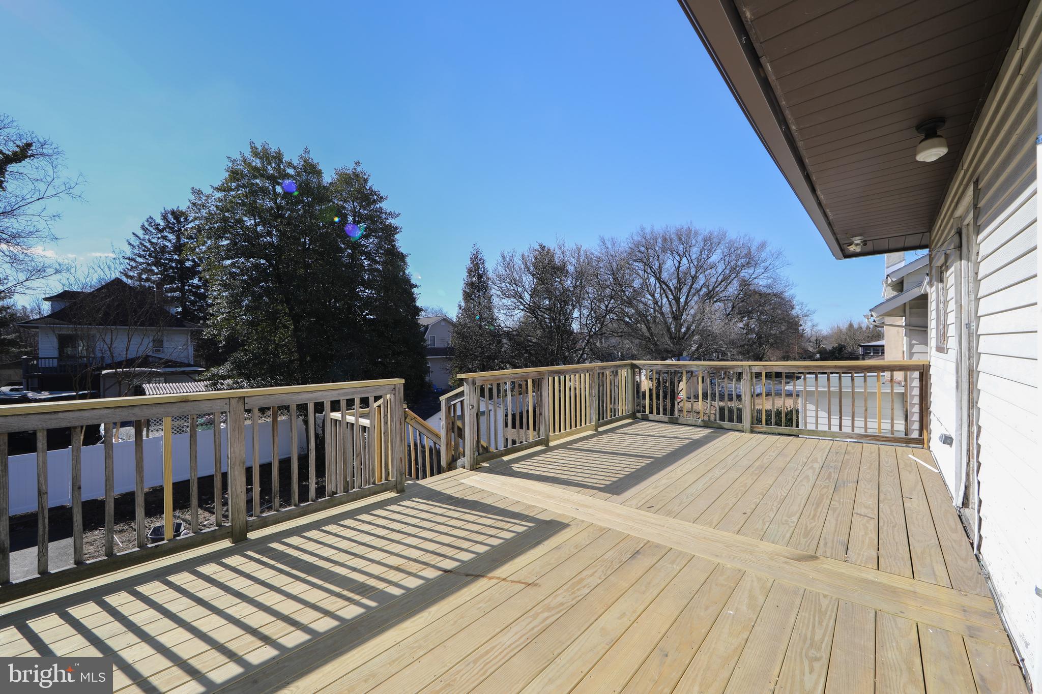 1112 West Collings Avenue, Unit B Oaklyn, NJ 08107 - Photo 23 of 30 Unit B - Back Deck and 2nd Entrance
