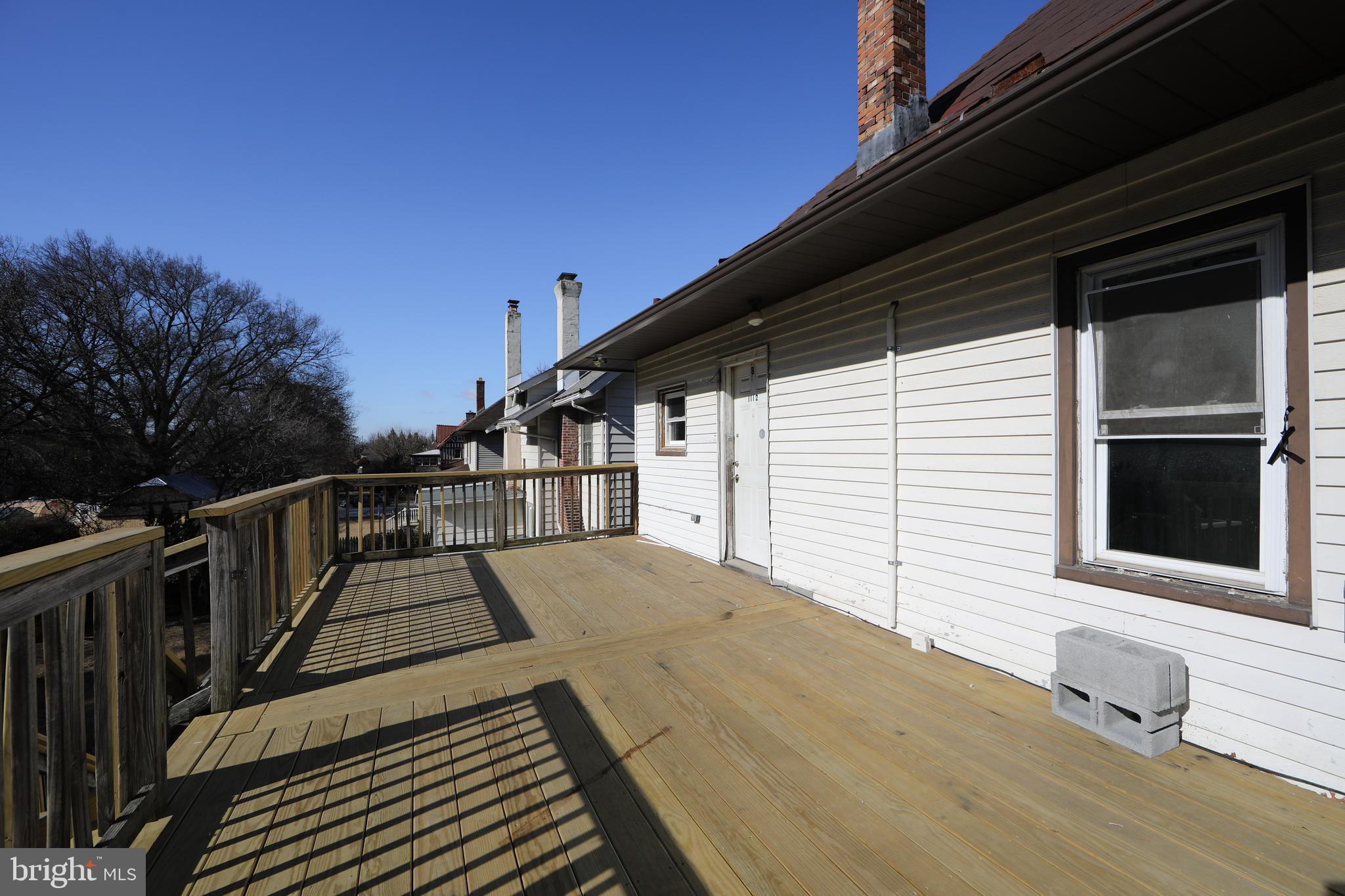 1112 West Collings Avenue, Unit B Oaklyn, NJ 08107 - Photo 24 of 30 Unit B - Back Deck and 2nd Entrance