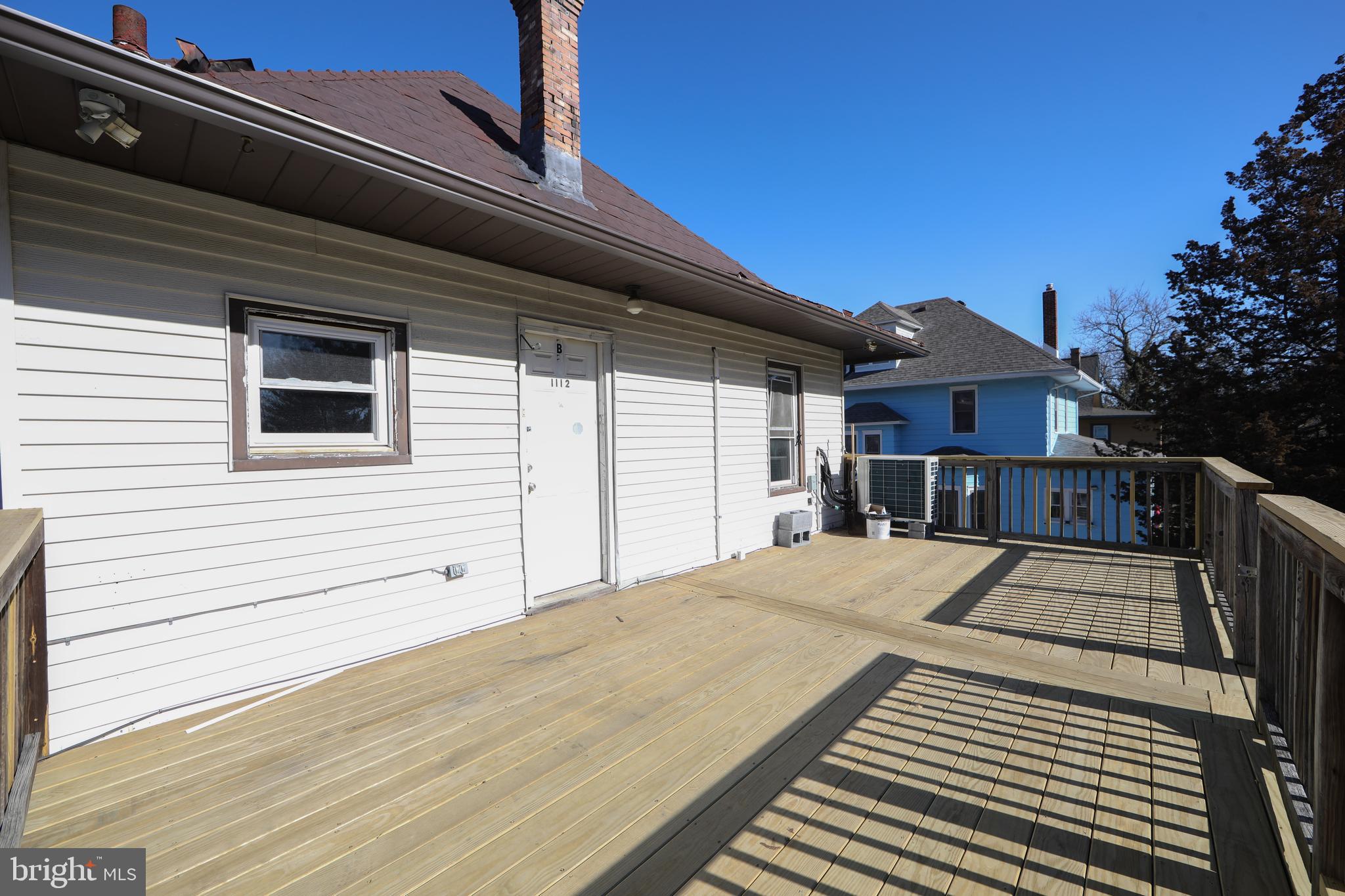1112 West Collings Avenue, Unit B Oaklyn, NJ 08107 - Photo 25 of 30 Unit B - Back Deck and 2nd Entrance