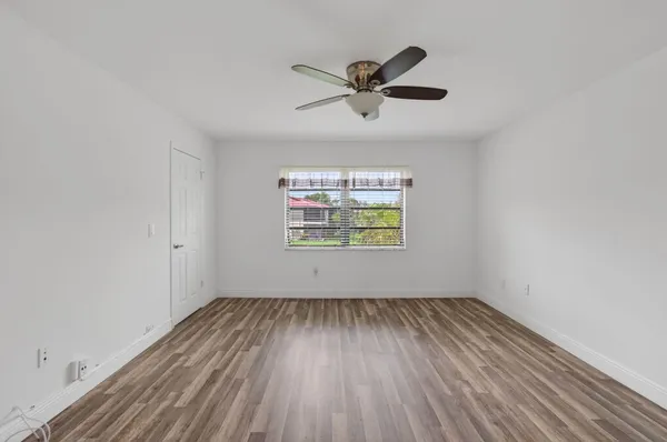 wooden floor in an empty room