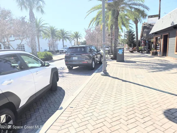 a view of a white building