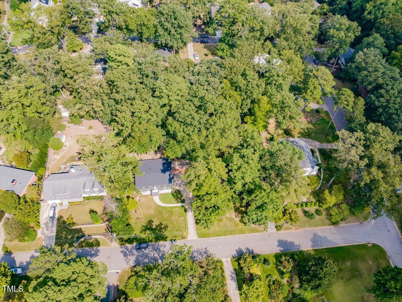 4204 Union Street Raleigh, NC 27609 - Photo 52 of 56 56-Aerial View