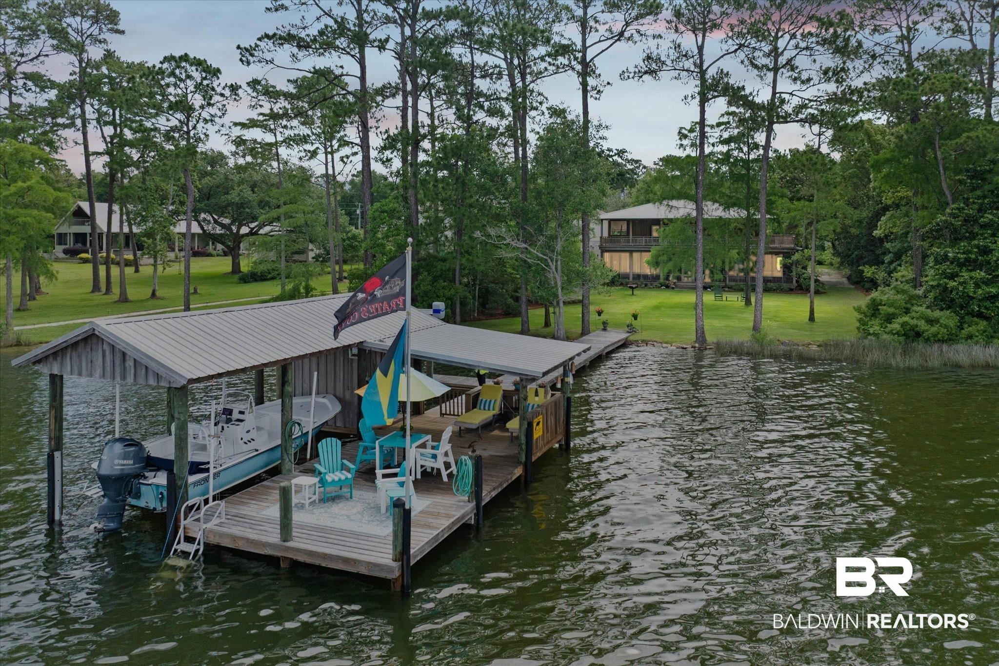 8841 Escambia Avenue Elberta, AL 36530 - Photo 52 of 66 Twilight View of Wharf