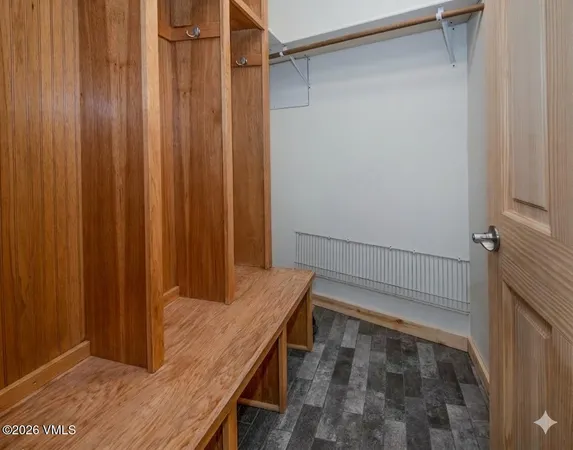 a bathroom with a tub and shower