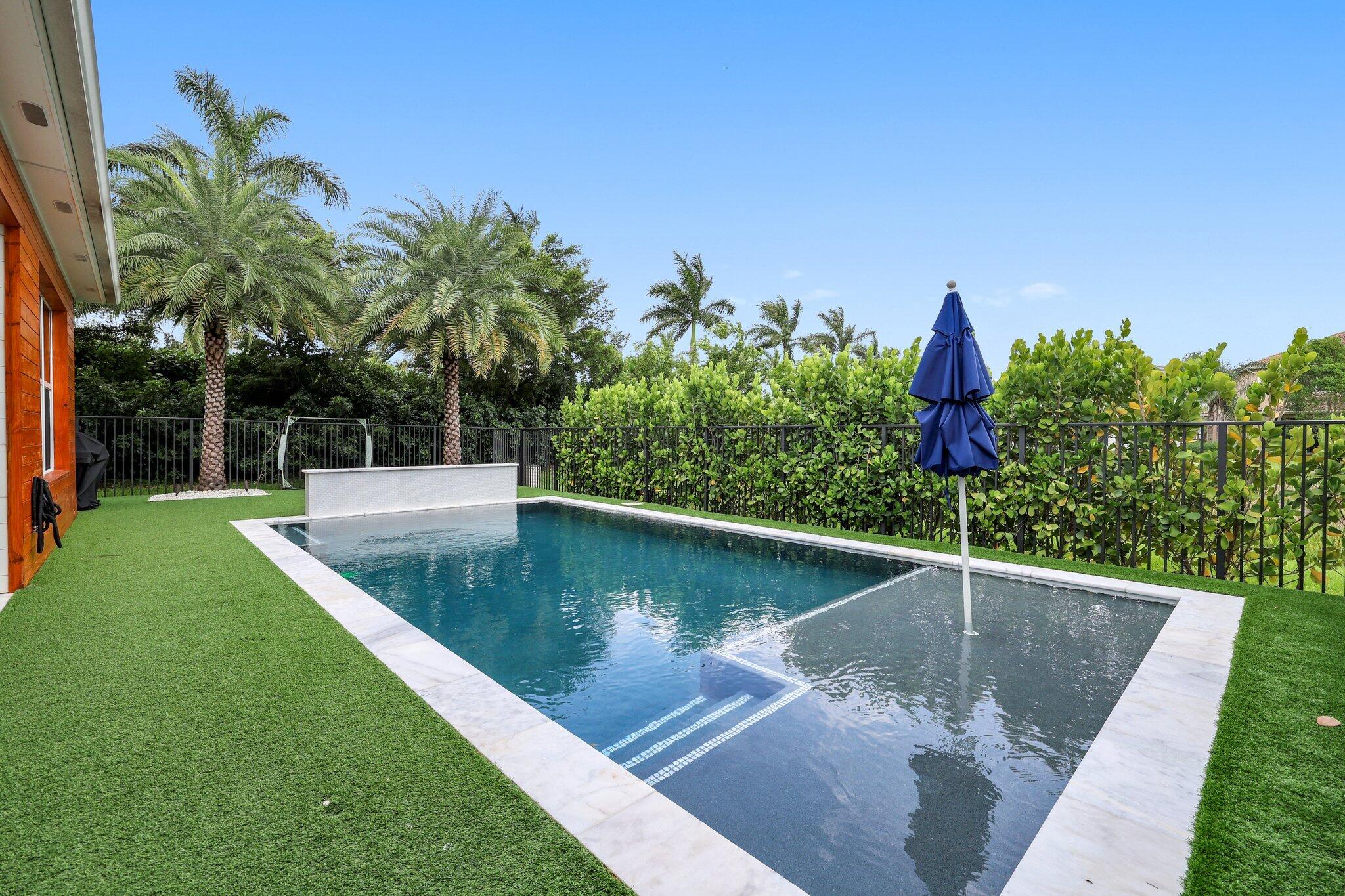 15356 Blue River Road Delray Beach, FL 33446 - Photo 42 of 71 backyard w pool
