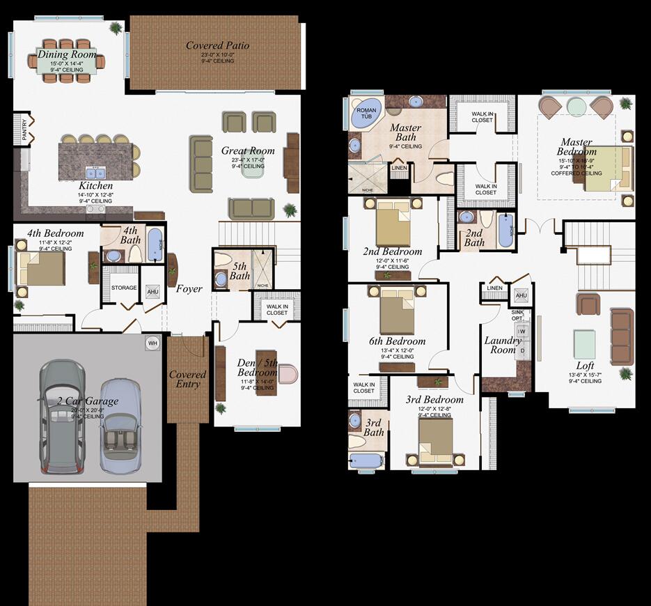 15356 Blue River Road Delray Beach, FL 33446 - Photo 71 of 71 Siena Grande Floorplan