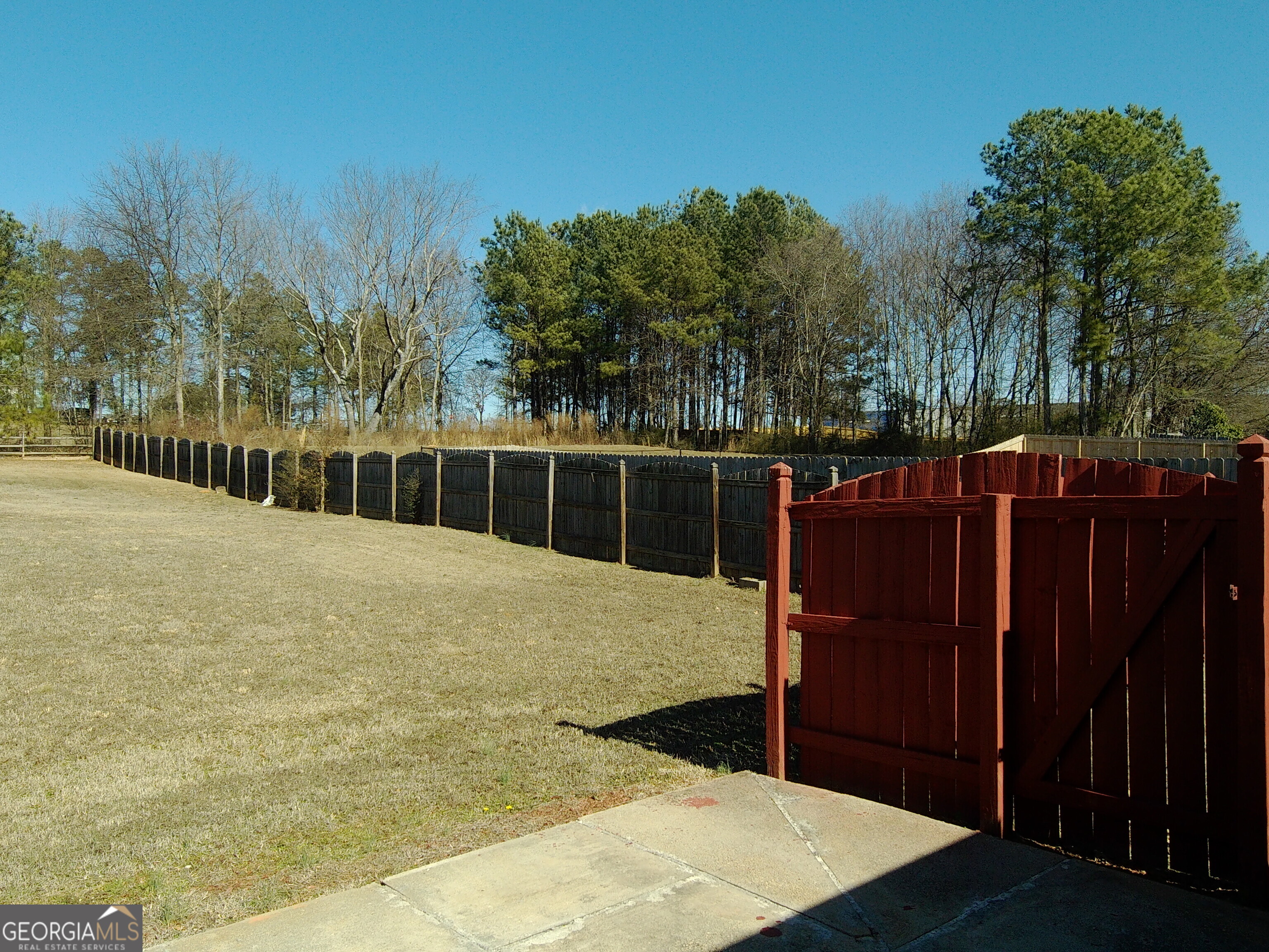 907 Downing Drive Bethlehem, GA 30620 - Photo 10 of 26 a view of a backyard of the house