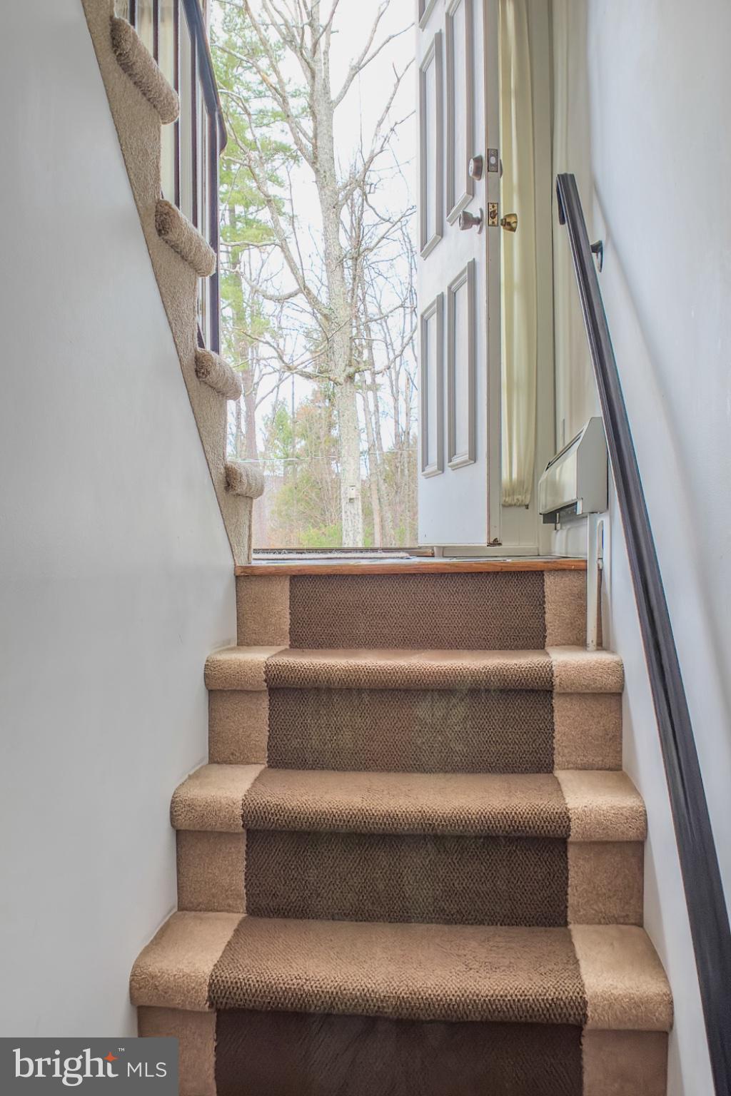 467 Swanger Road New Columbia, PA 17856 - Photo 11 of 45 a view of staircase with white walls and white walls