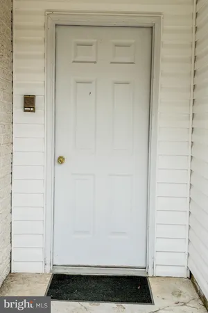 a view of a garage