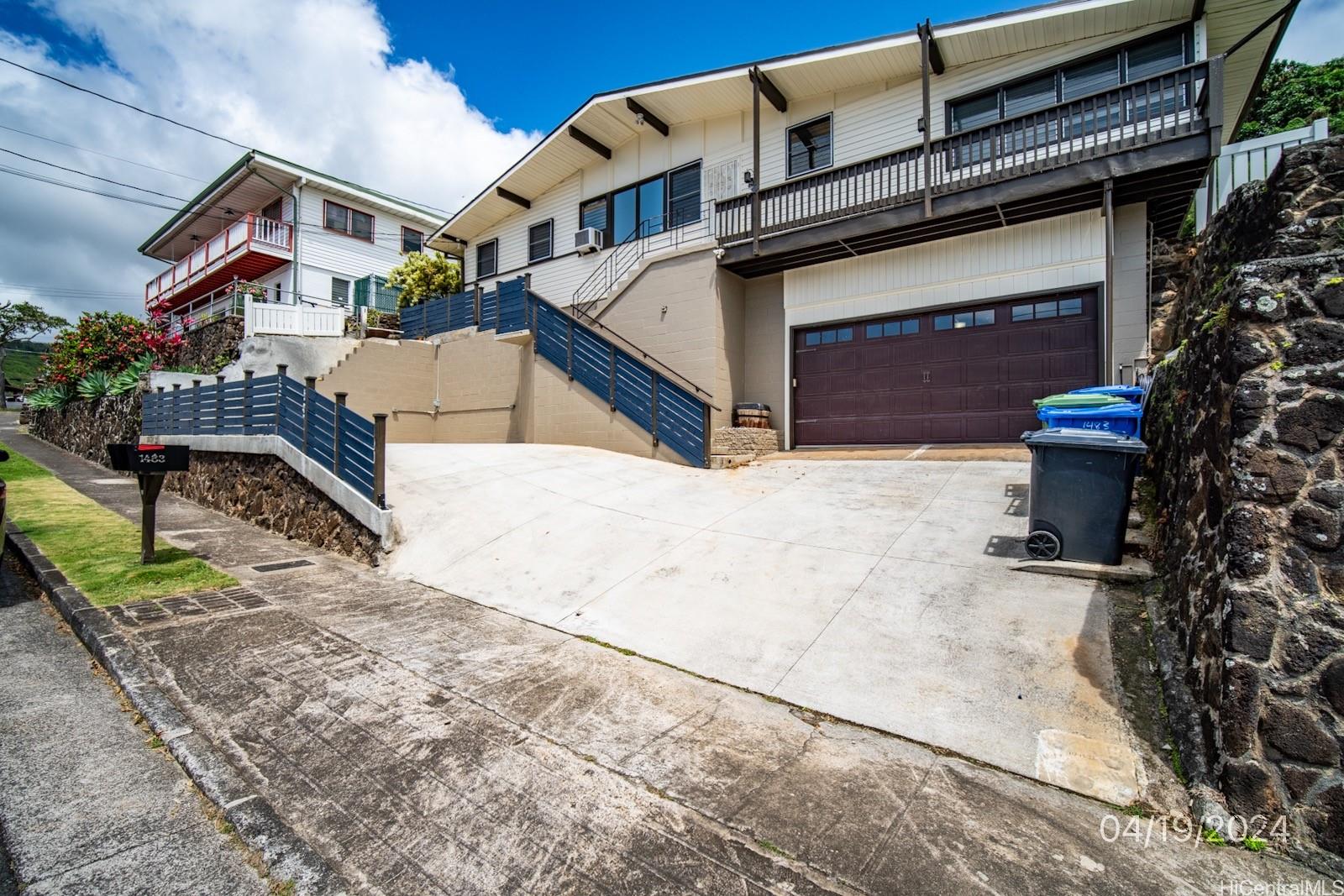 1483 Mahiole Street, Unit B Honolulu, HI 96819 - Photo 1 of 1 a view of a house with a yard