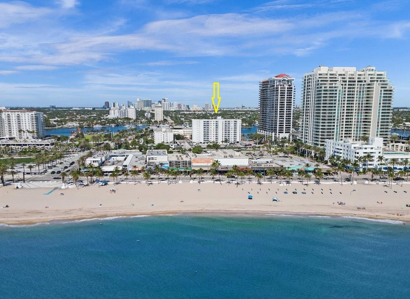 200 South Birch Road, Unit 702 Fort Lauderdale, FL 33316 - Photo 2 of 19 a view of beach with an ocean view