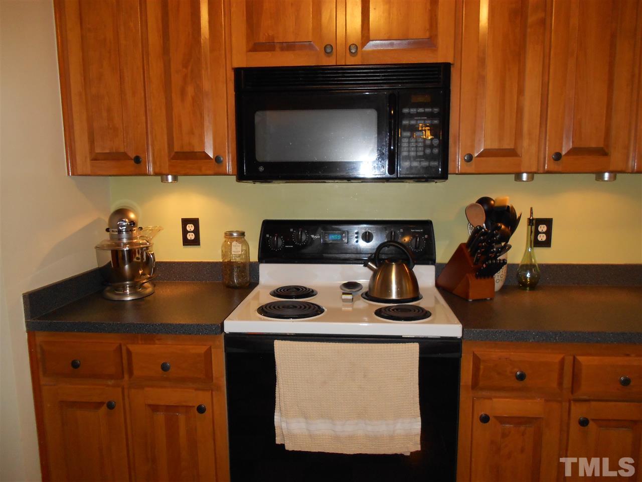 Microwave, and Electric range.