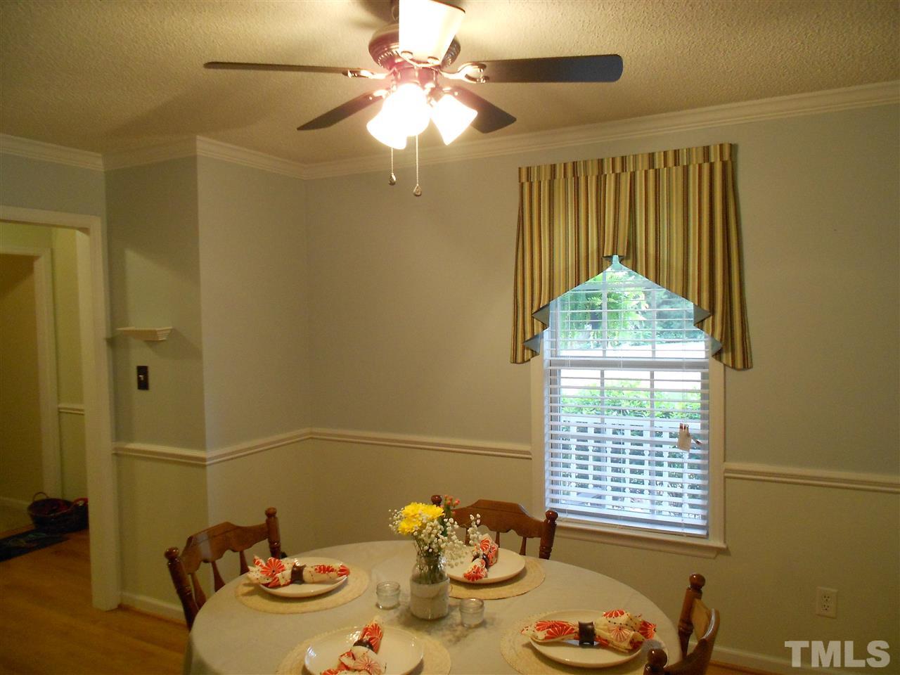 1601 Harvey Johnson Road Raleigh, NC 27603 - Photo 10 of 25 A very nice dinning room just off the kitchen.