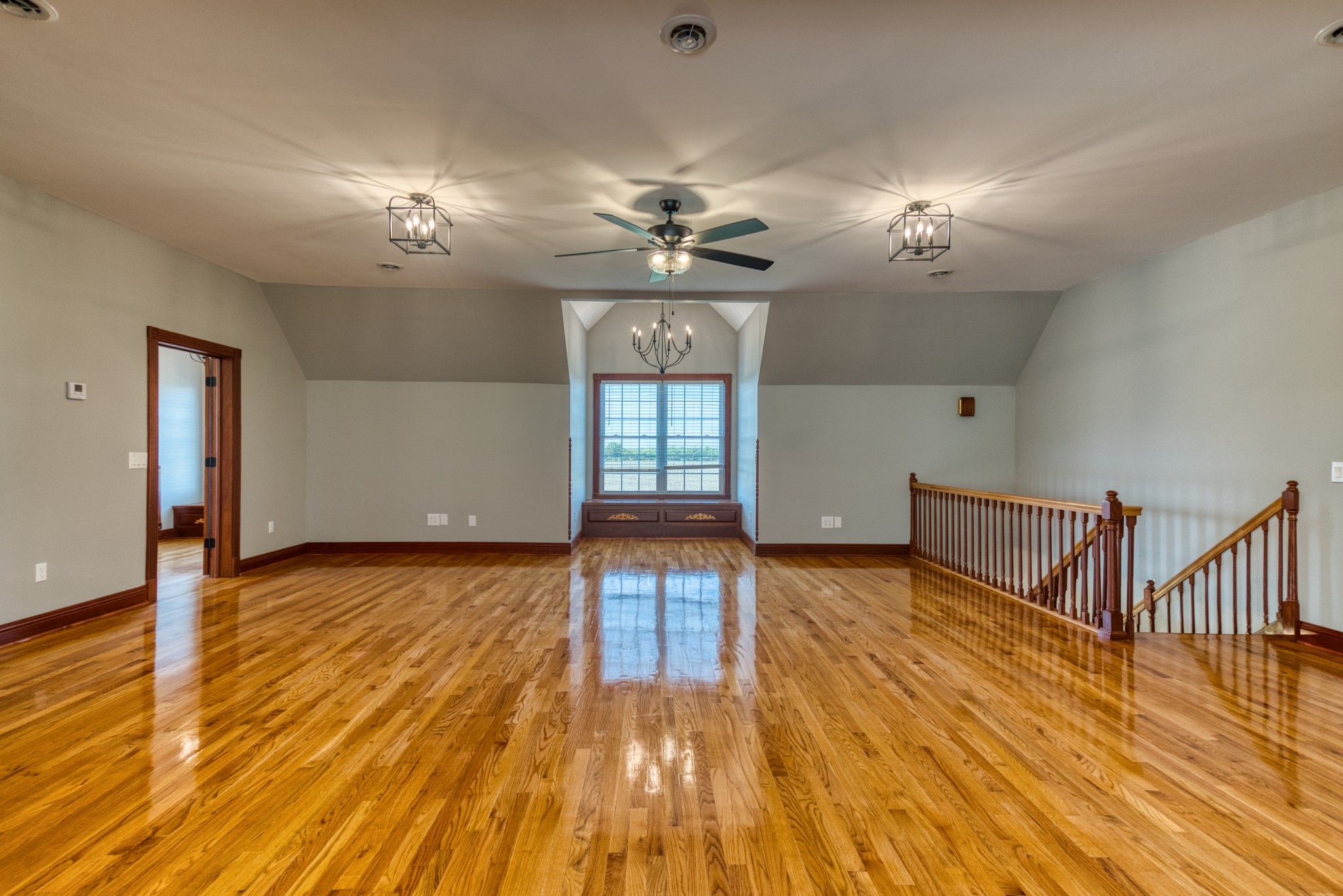 315 Blue And Gray Park Road Elkton, KY 42220 - Photo 51 of 66 a view of an empty room and wooden floor