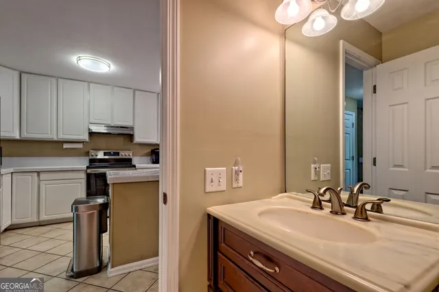 a room with furniture and a desk