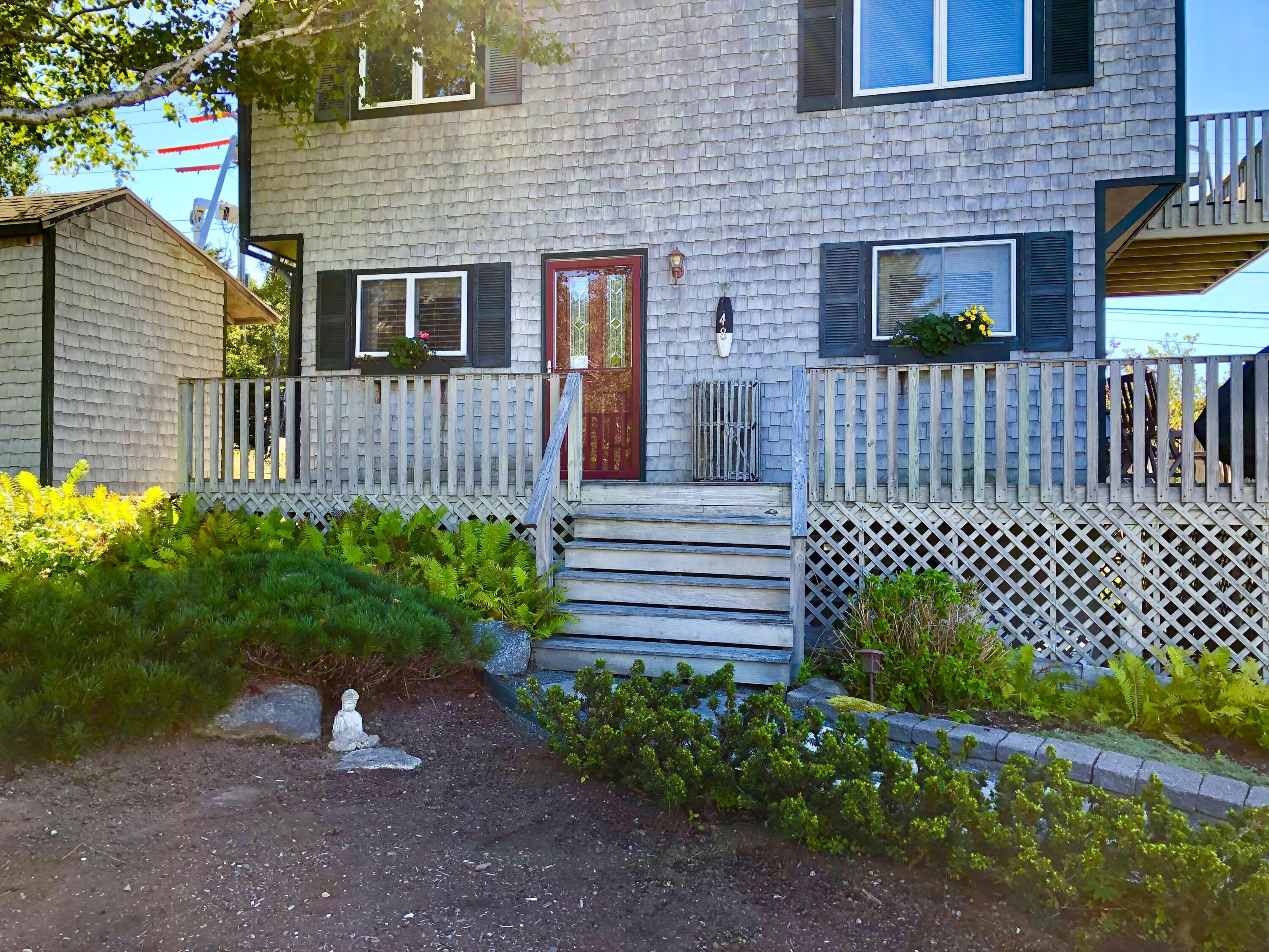 48 Granville Road Bass Harbor, ME 04653 - Photo 7 of 60 Exterior side with deck