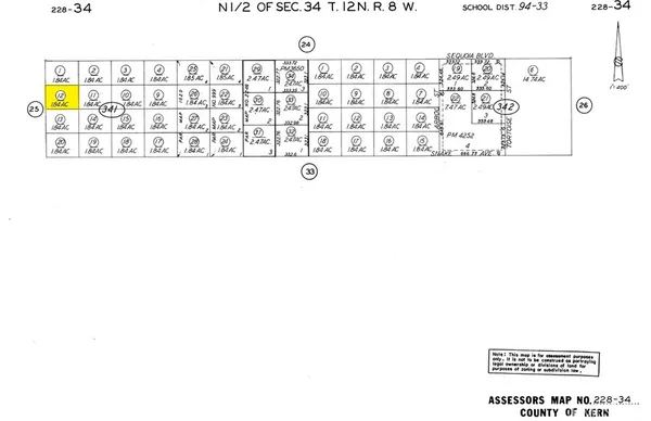 $6,450 | 230-st East 230-st E And South Of Sequoia Boulevard, Boron, CA 93516