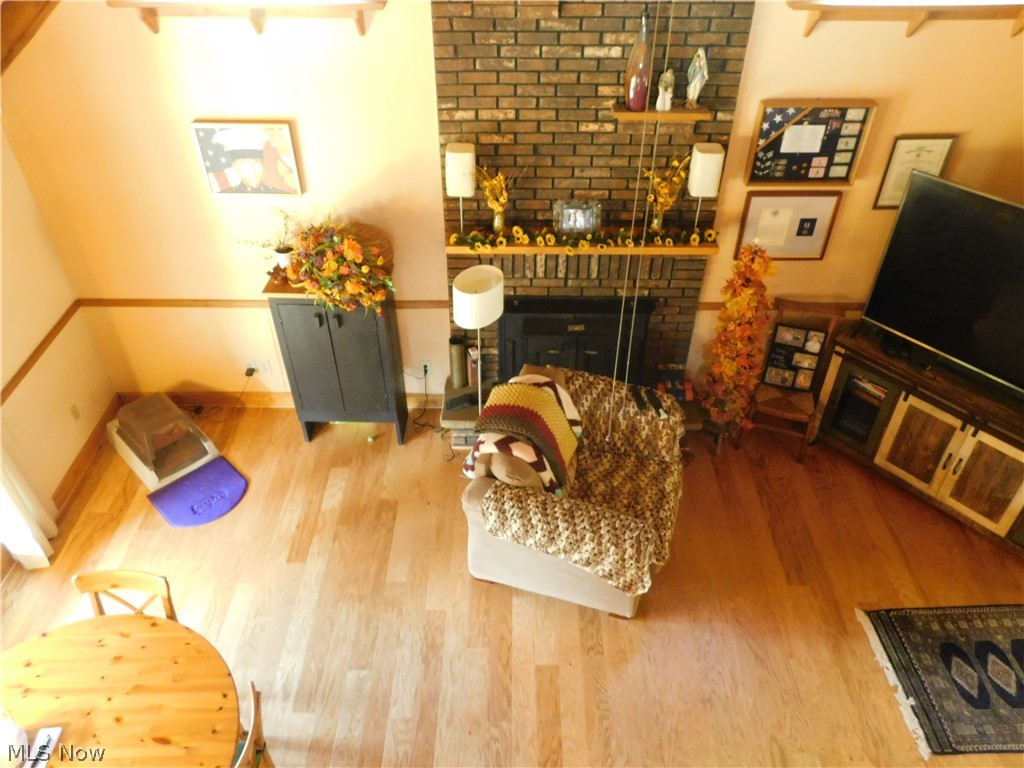 1404 Jericho Road Walker, WV 26180 - Photo 11 of 30 A sharper view of looking down into the Living Room space.
