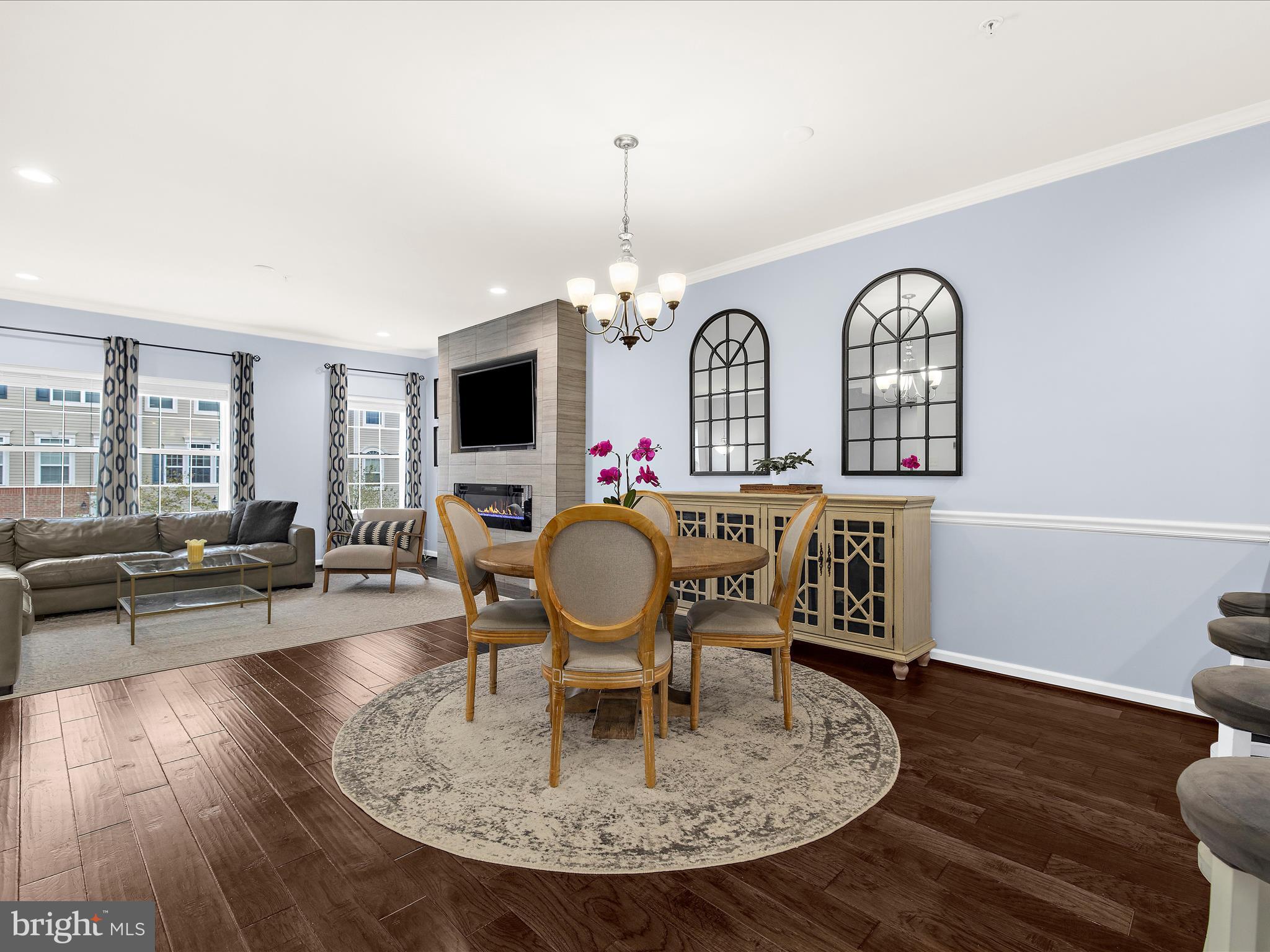 1008 Red Clover Road Gambrills, MD 21054 - Photo 2 of 51 a view of a livingroom with furniture window and wooden floor