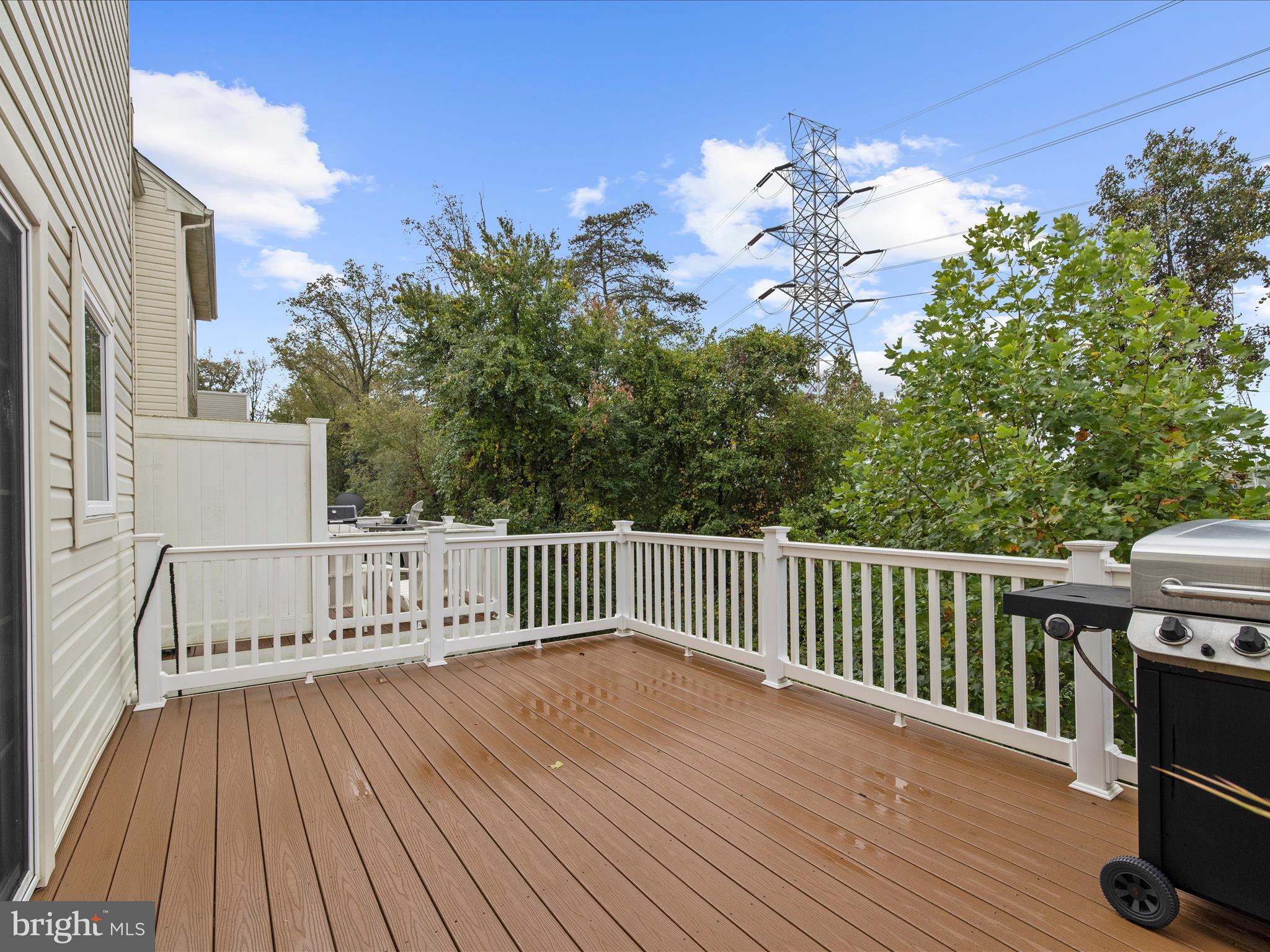 1008 Red Clover Road Gambrills, MD 21054 - Photo 46 of 51 a view of balcony with wooden floor and fence