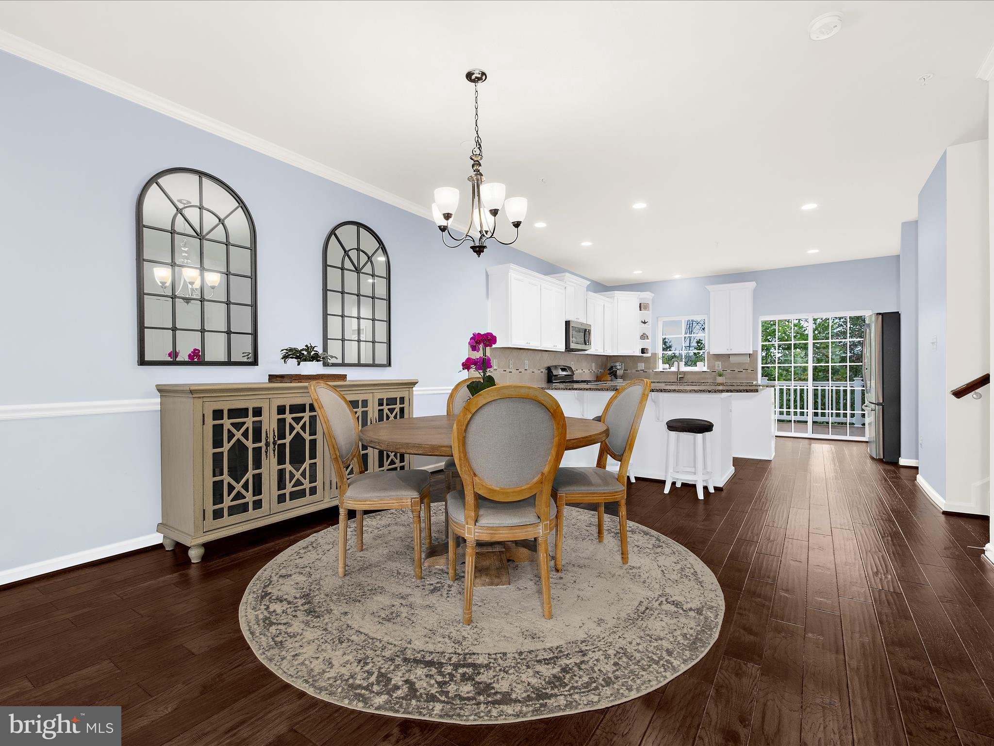 1008 Red Clover Road Gambrills, MD 21054 - Photo 5 of 51 a view of a livingroom with furniture window and wooden floor