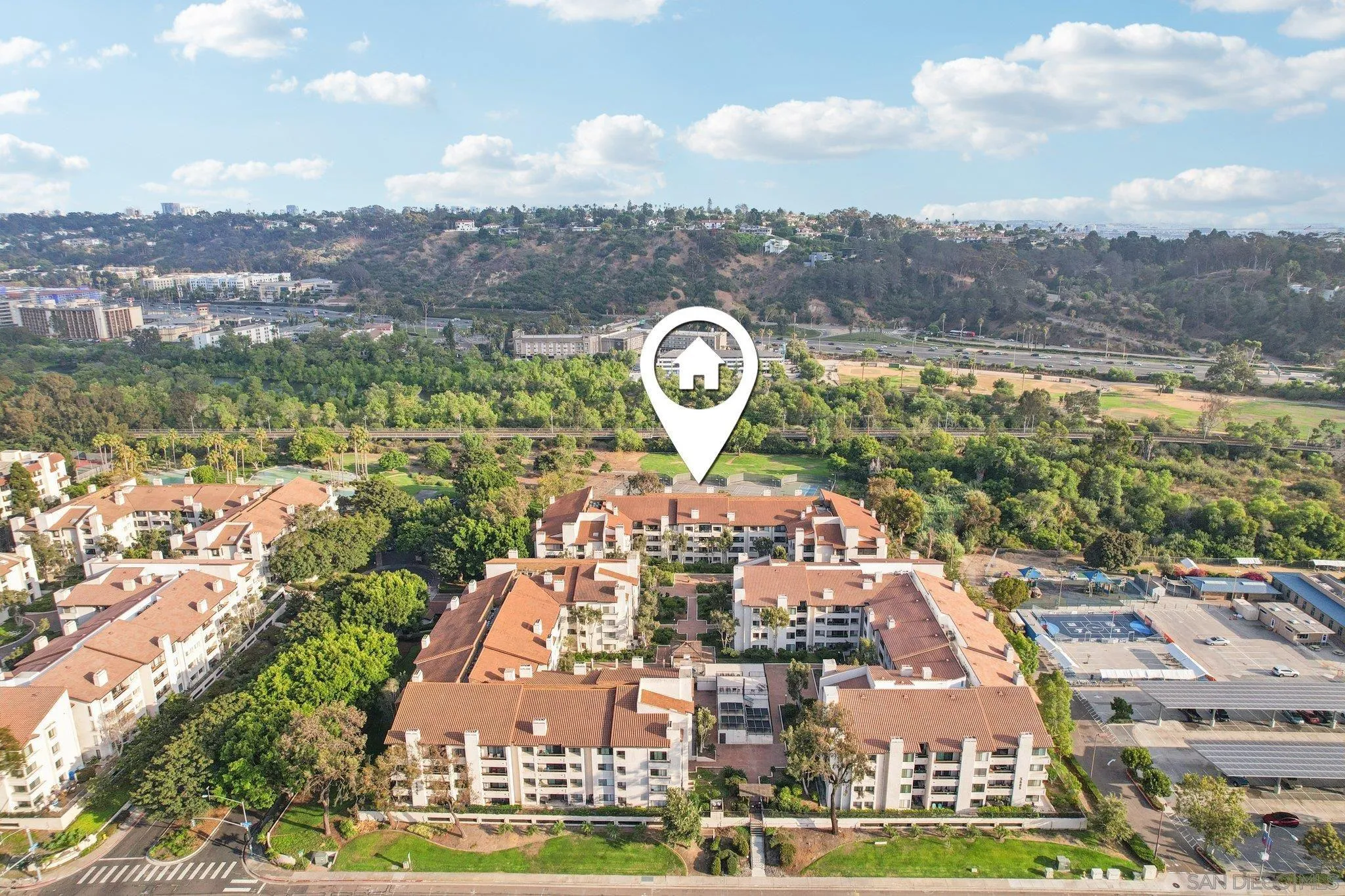 5645 Friars Road, Unit 386 San Diego, CA 92110 - Photo 39 of 45 a picture of city view with lake view