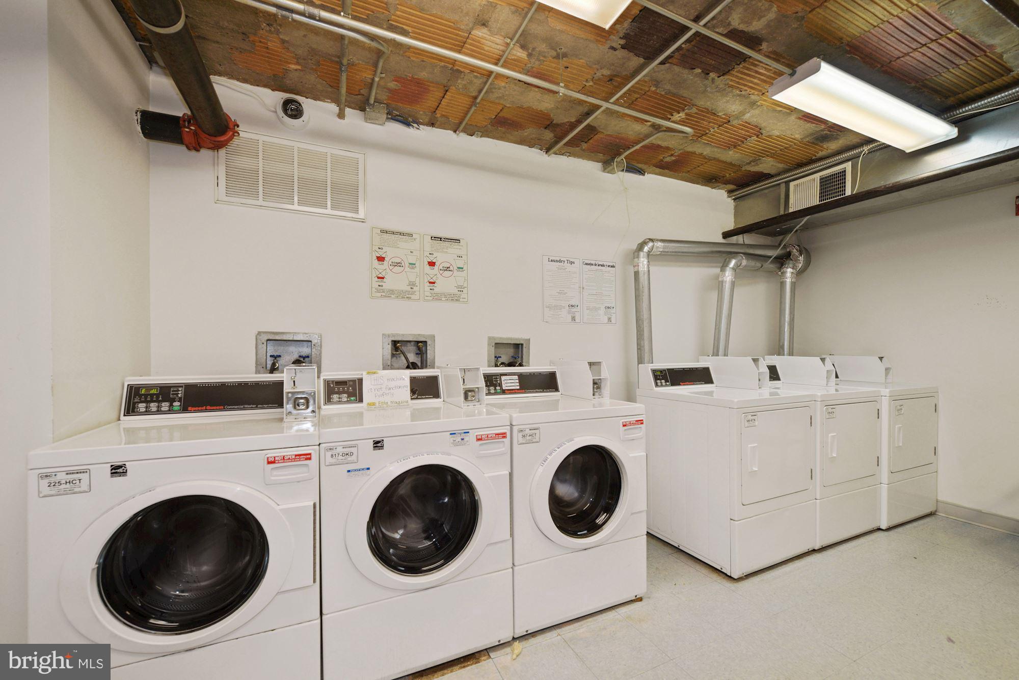 1458 Columbia Road Northwest, Unit 108 Washington, DC 20009 - Photo 24 of 29 Community Laundry