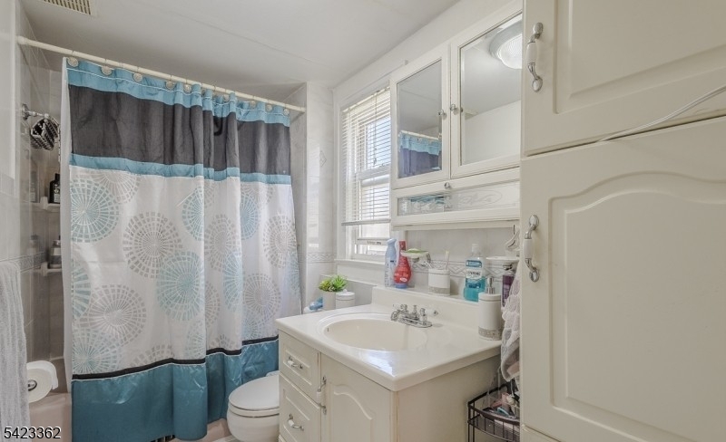 66 Garrison Street Newark, NJ 07105 - Photo 17 of 25 a bathroom with a sink toilet and shower