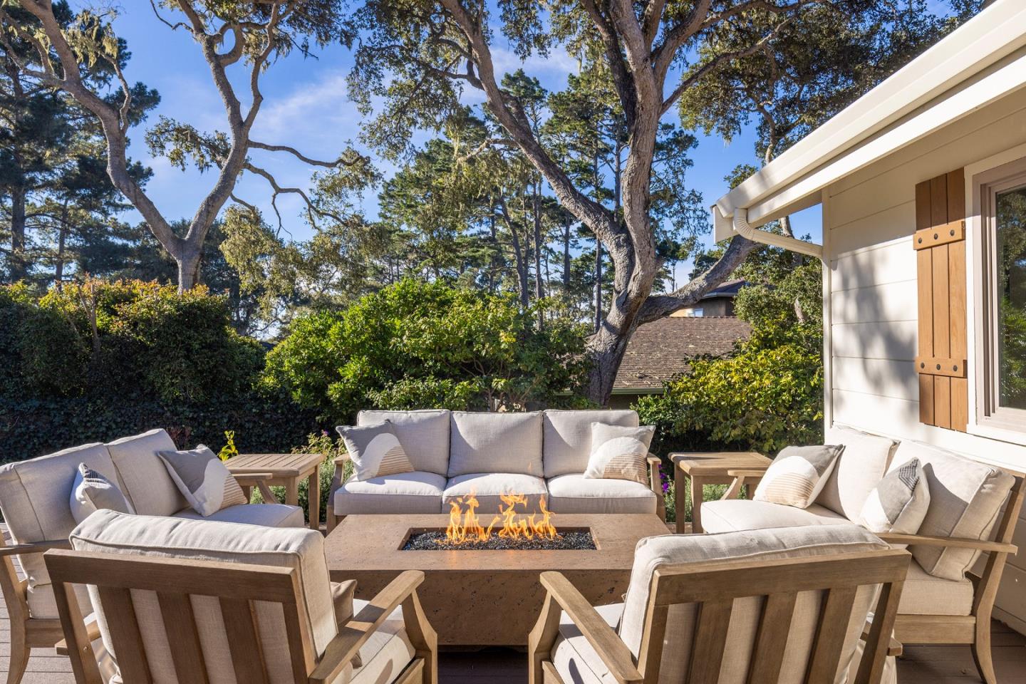 3128 Stevenson Drive Pebble Beach, CA 93953 - Photo 27 of 35 a view of an outdoor space with seating
