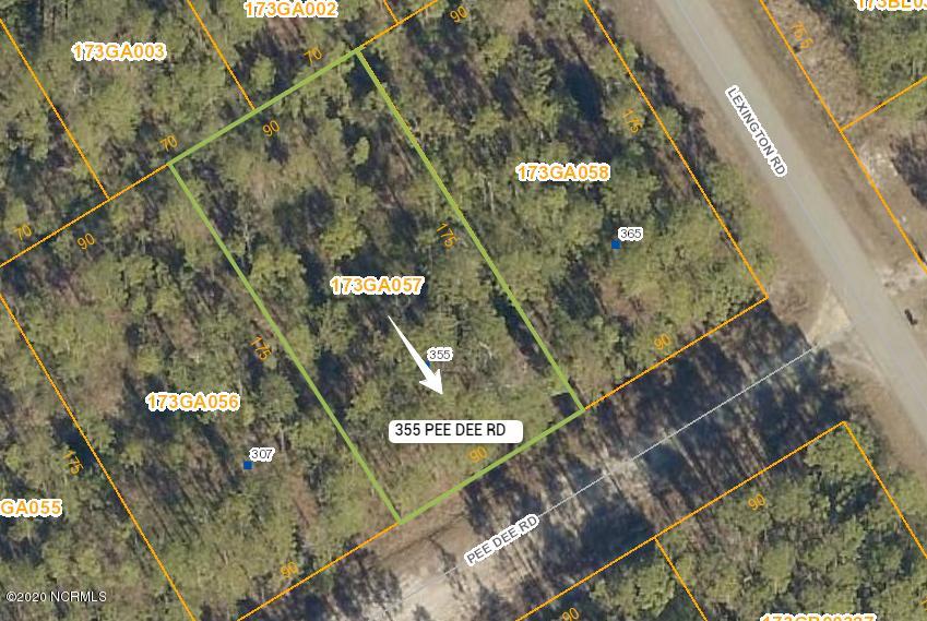 355 Pee Dee Road Boiling Spring Lakes, NC 28461 - Photo 1 of 1 Brunswick_County_GIS_Data_Viewer (1)