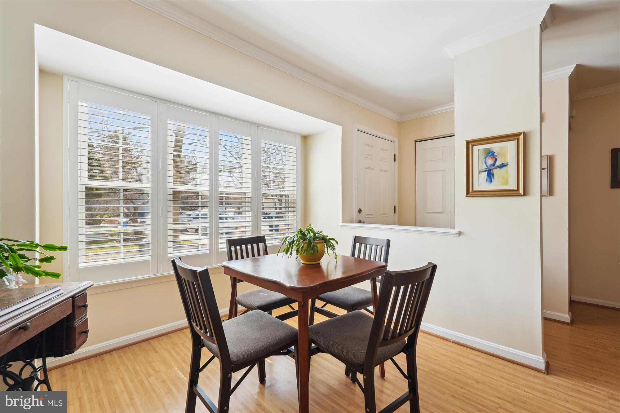 18244 Fox Chase Circle Olney, MD 20832 - Photo 8 of 26 a view of a dining room with furniture window and outside view