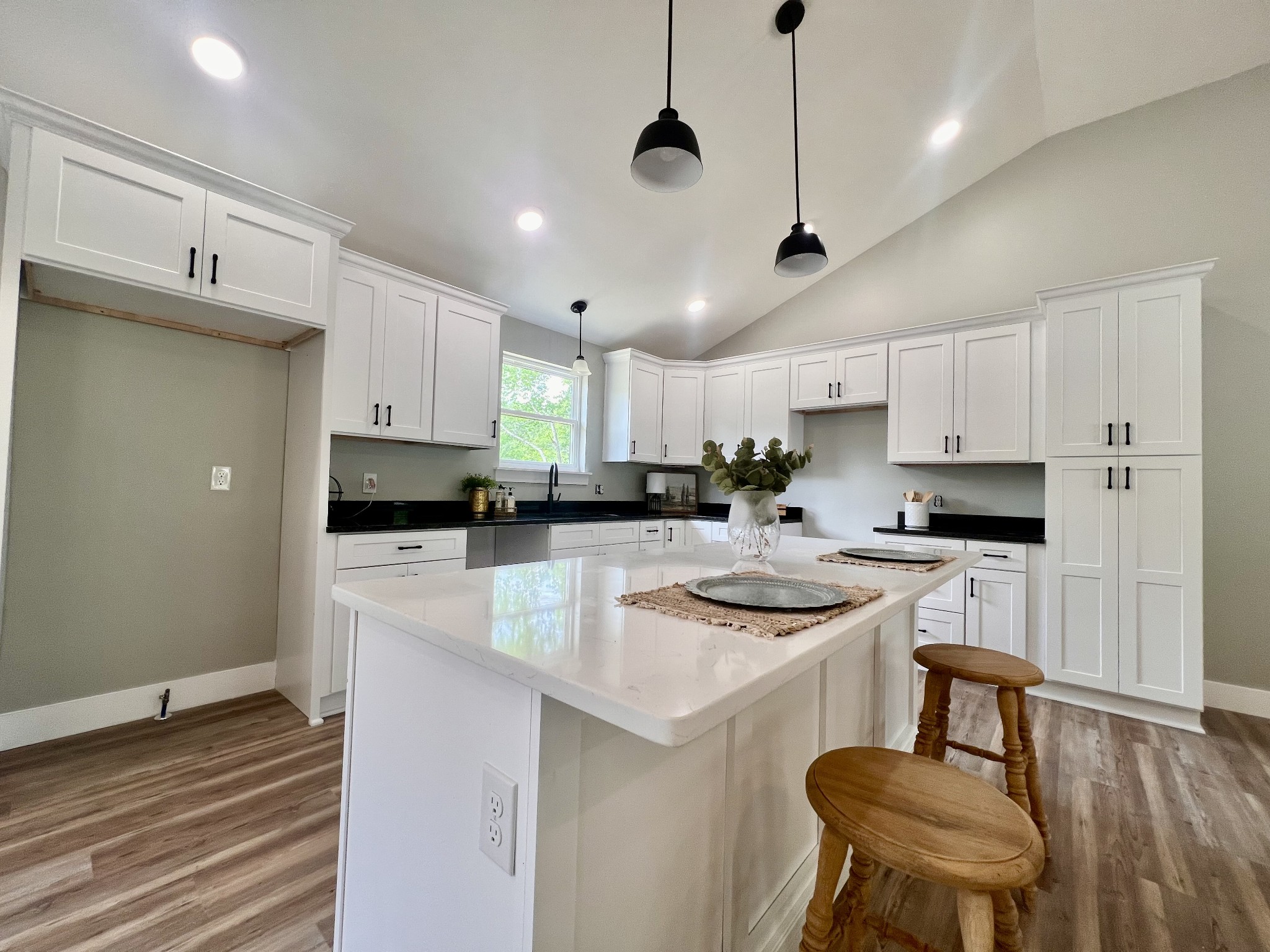 417 Defeated Creek Highway Carthage, TN 37030 - Photo 5 of 30 a kitchen with kitchen island a white counter top space cabinets and stainless steel appliances