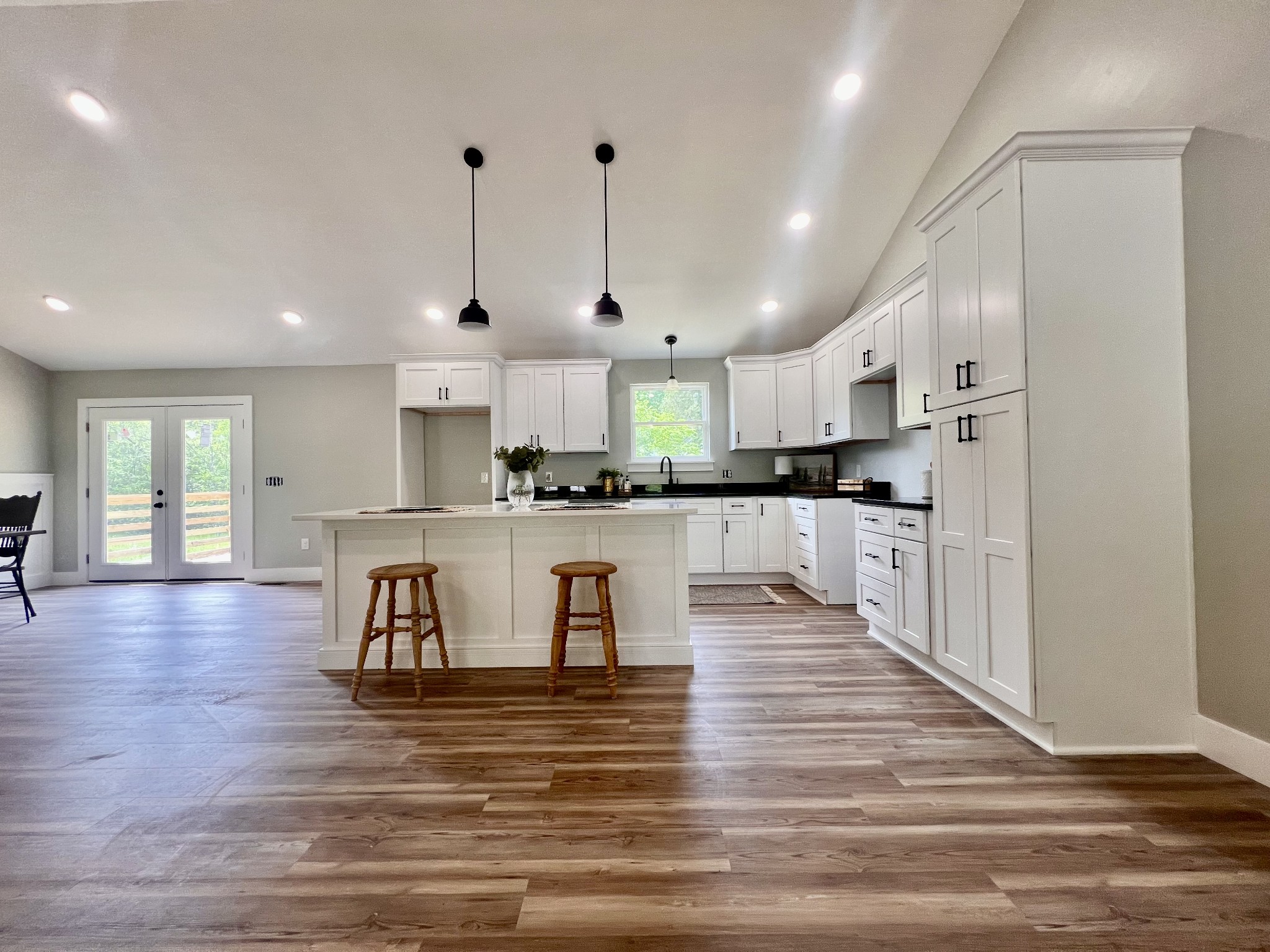 417 Defeated Creek Highway Carthage, TN 37030 - Photo 6 of 30 a view of kitchen with cabinets and wooden floor