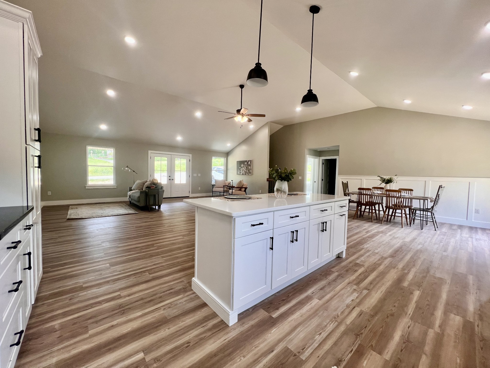 417 Defeated Creek Highway Carthage, TN 37030 - Photo 7 of 30 a large kitchen with kitchen island lots of counter space a sink dining table and chairs