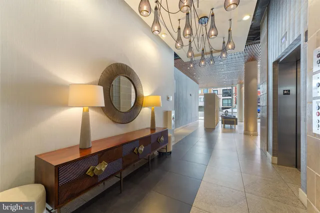 a view of a building and a street